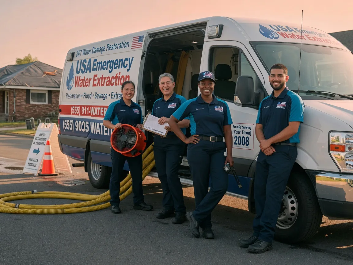 Emergency Water Removal company in Husser, LA